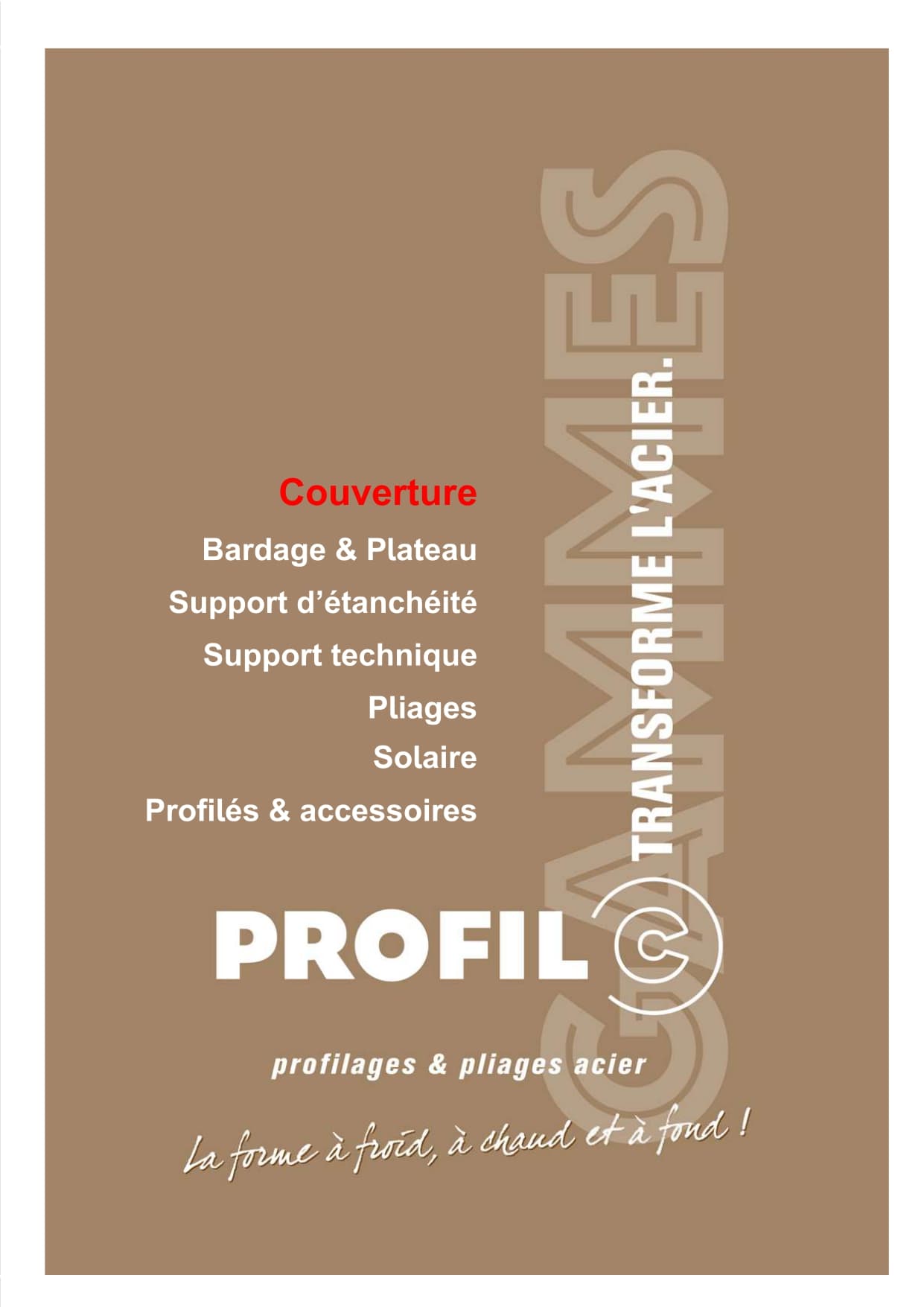 Couverture Catalogue Couverture
